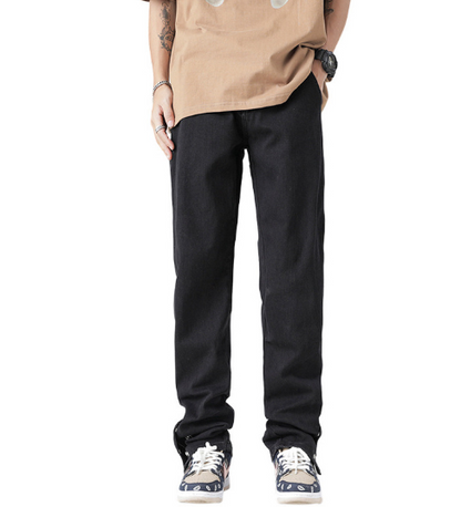 High Street Vintage Solid Black 3D Cut Jeans
