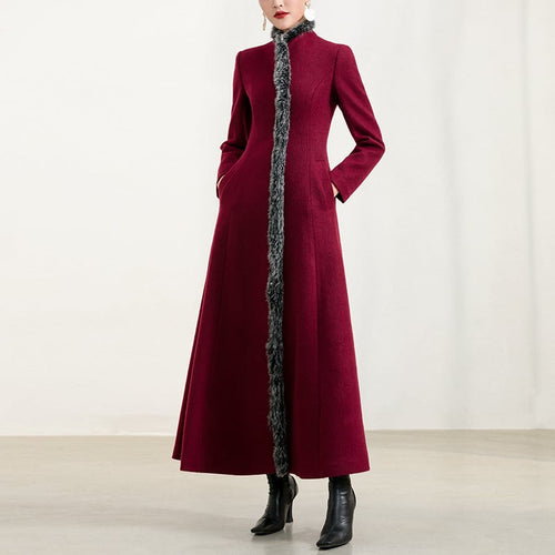 High-End Rex Rabbit Wool Coat
