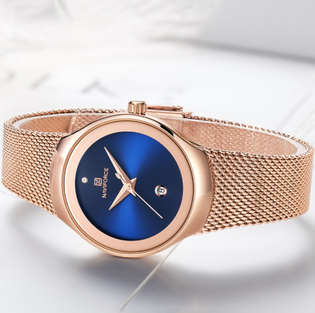 Lingxiang NF5004 Women's Business Watch with Mesh Band