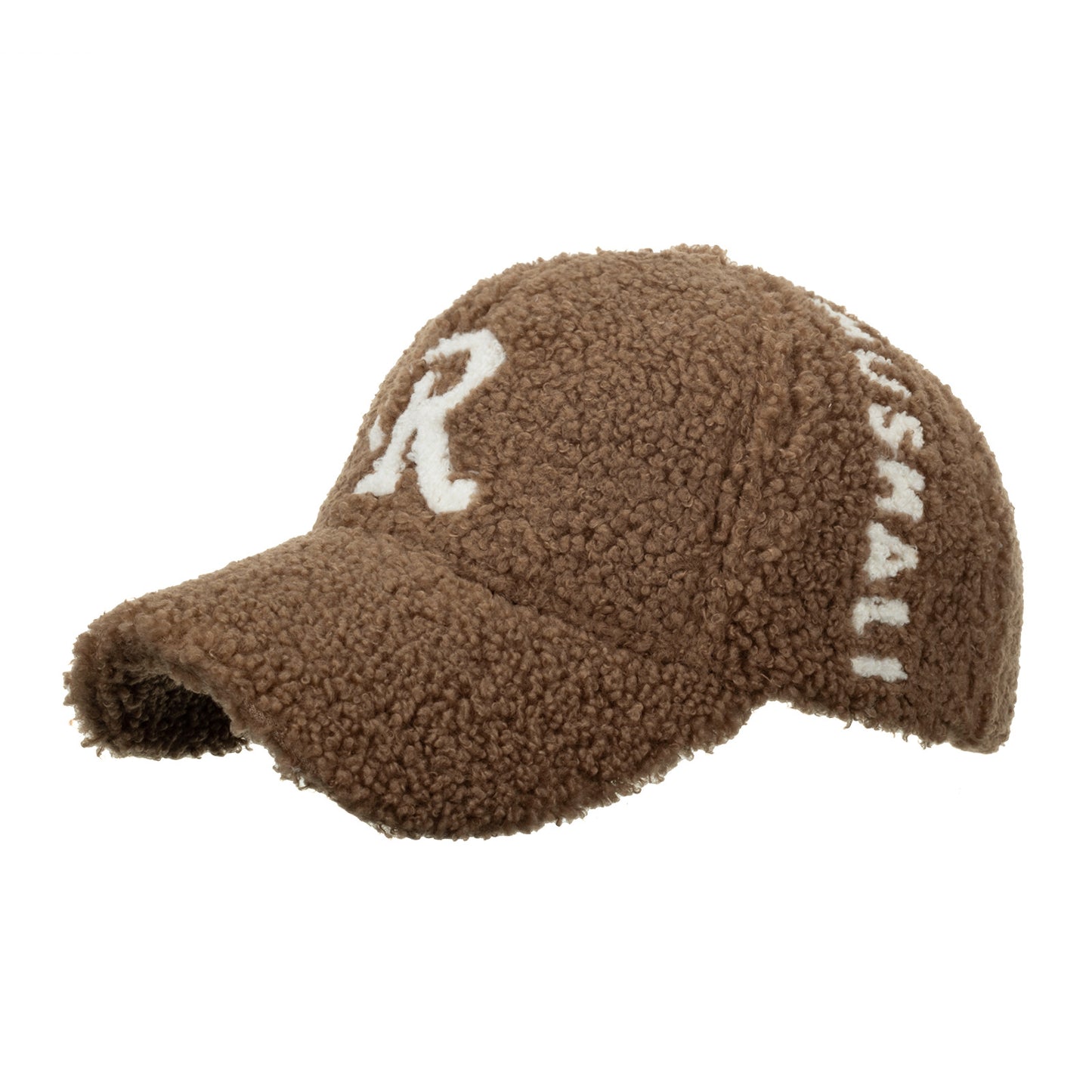 Warm Embroidered Duck Tongue Cap