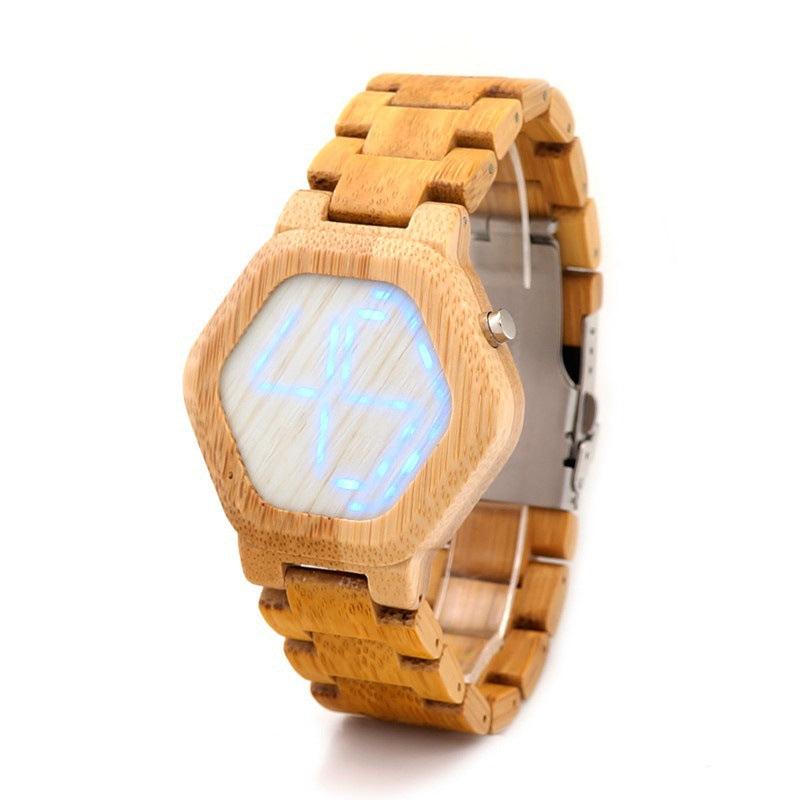 Wooden Wristwatch - Natural Wood Timepiece