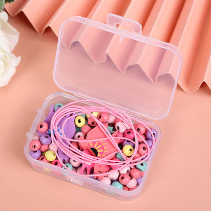 Colorful Cute DIY Beaded Bracelet Set for Kids