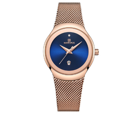 Lingxiang NF5004 Women's Business Watch with Mesh Band