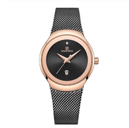 Lingxiang NF5004 Women's Business Watch with Mesh Band