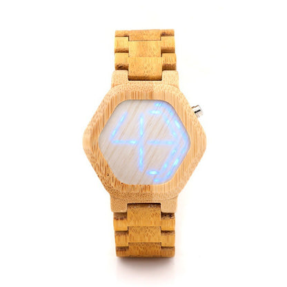 Wooden Wristwatch - Natural Wood Timepiece