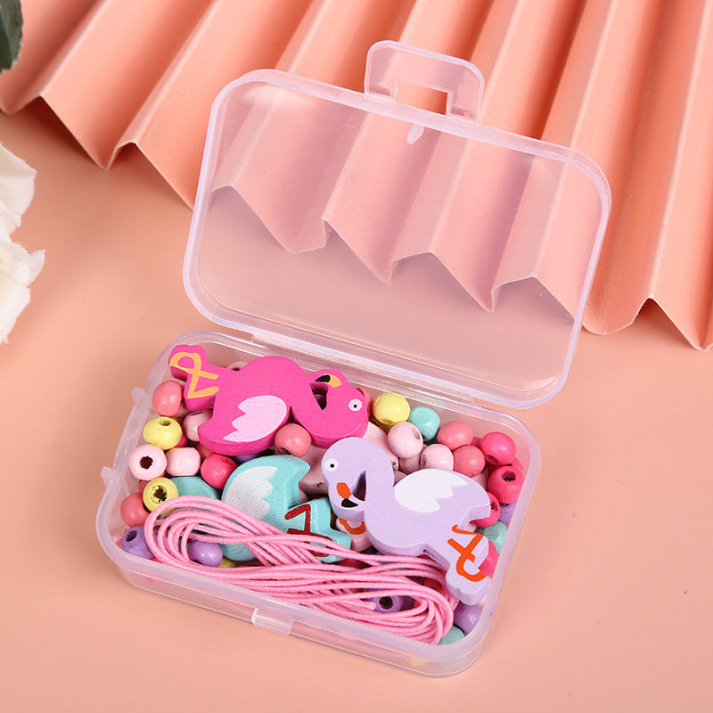 Colorful Cute DIY Beaded Bracelet Set for Kids