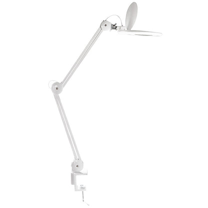 LED Lamp Clip-On Magnifying Glass for Work and Repair