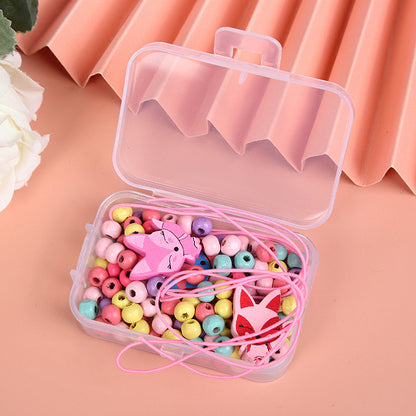 Colorful Cute DIY Beaded Bracelet Set for Kids