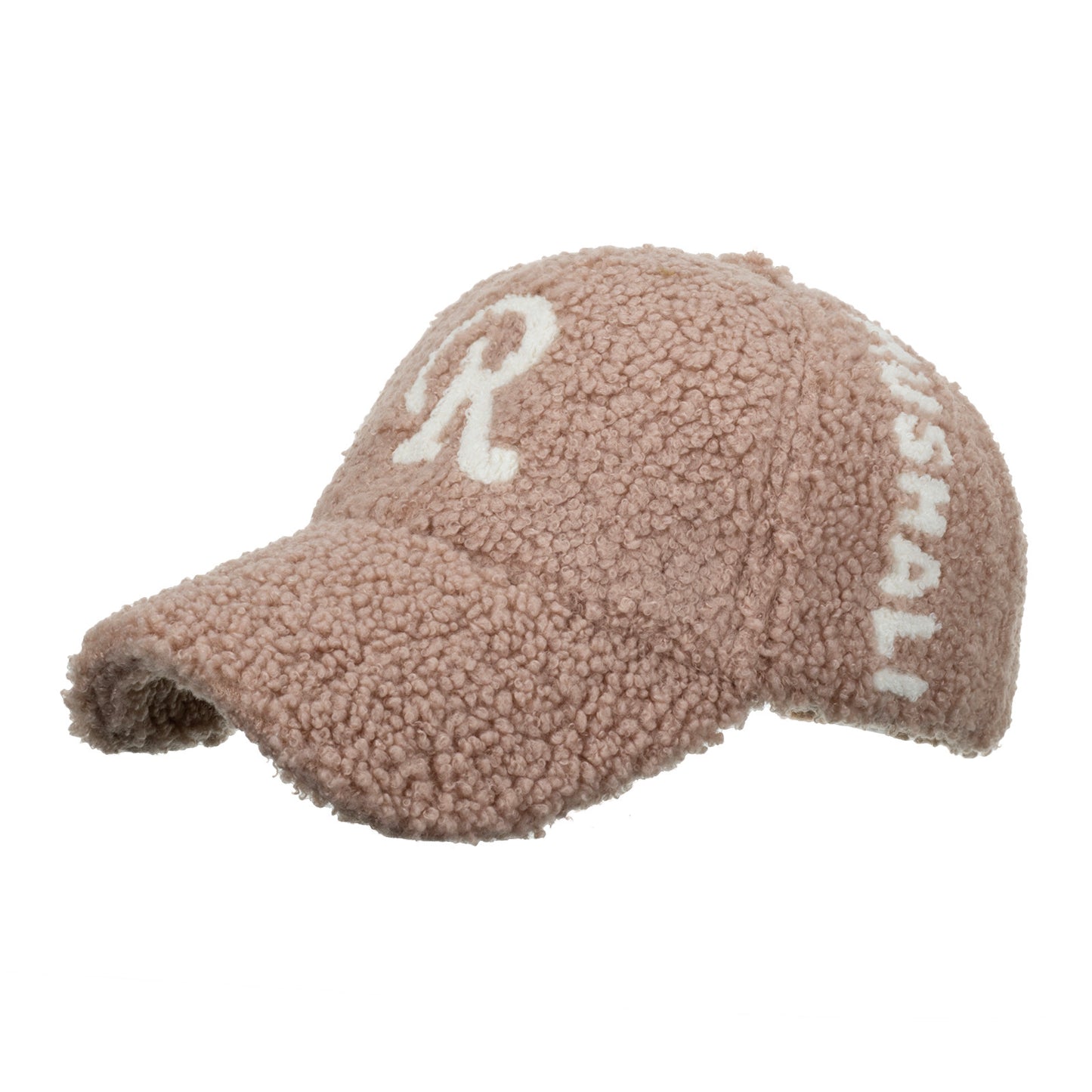 Warm Embroidered Duck Tongue Cap